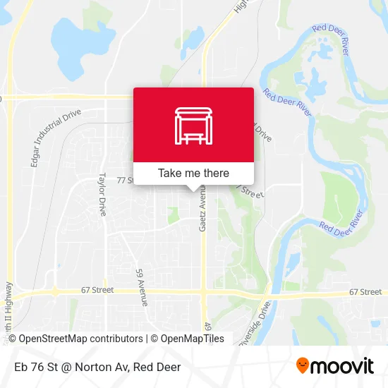 Eb 76 St @ Norton Av map