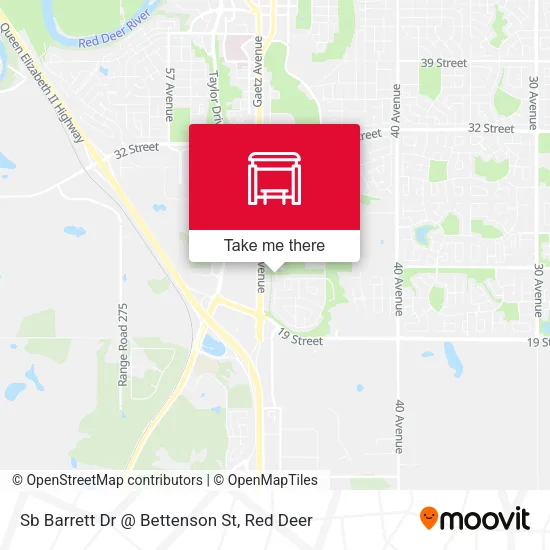 Sb Barrett Dr @ Bettenson St map