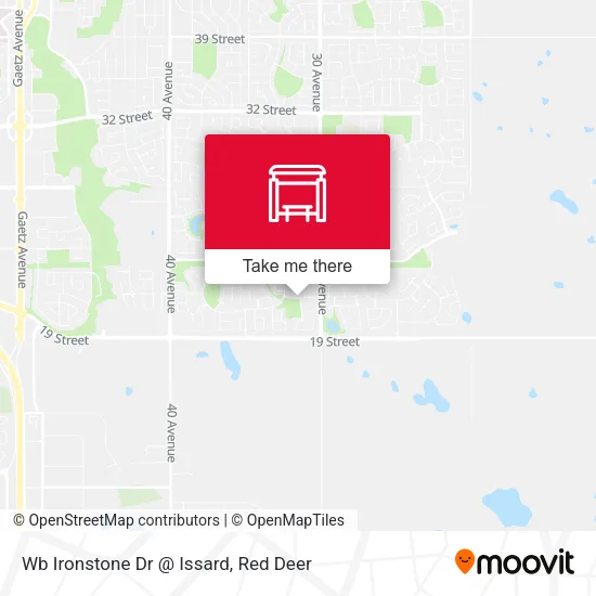 Wb Ironstone Dr @ Issard map