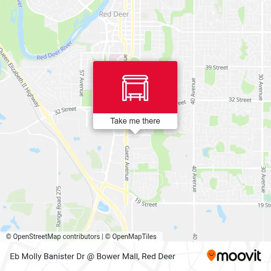Eb Molly Banister Dr @ Bower Mall map