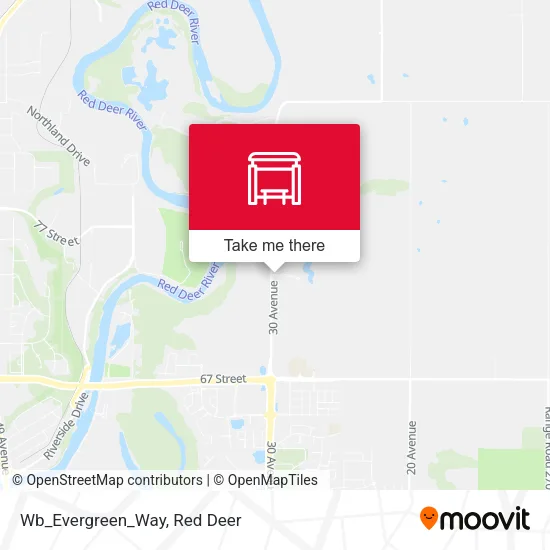 Wb_Evergreen_Way map