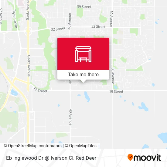 Eb Inglewood Dr @ Iverson Cl map