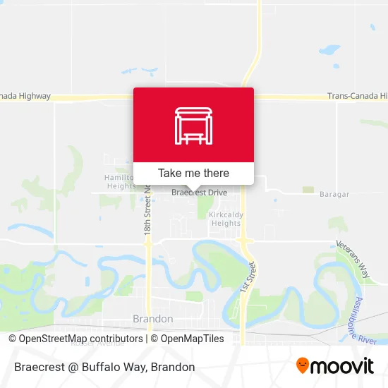 Braecrest @ Buffalo Way map
