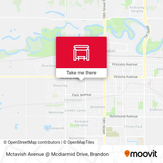Mctavish Avenue @ Mcdiarmid Drive map