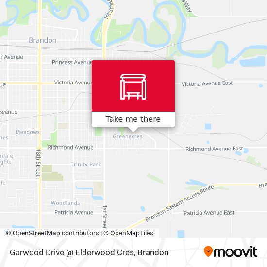 Garwood Drive @ Elderwood Cres map