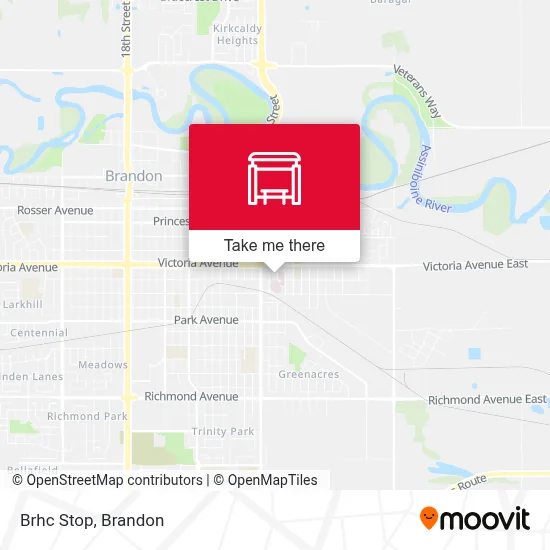 Brhc Stop map