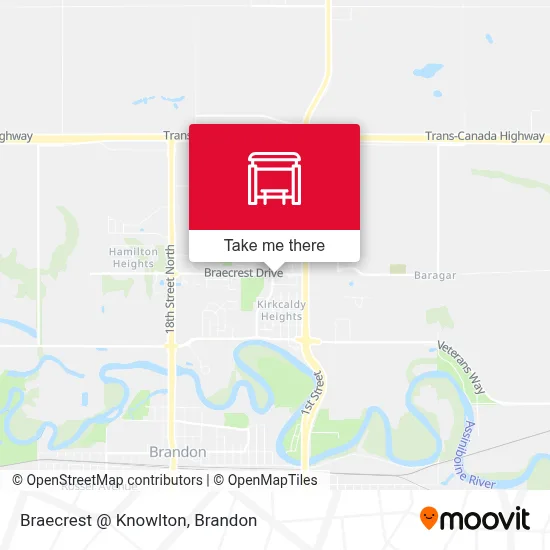 Braecrest @ Knowlton map
