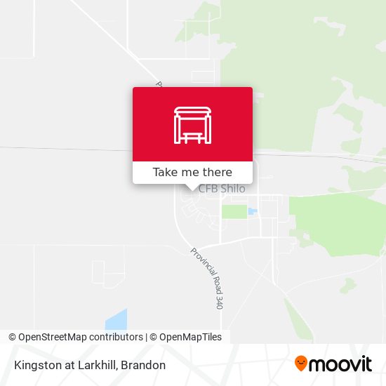 Kingston at Larkhill map