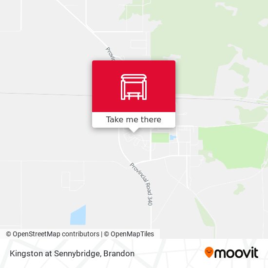 Kingston at Sennybridge map