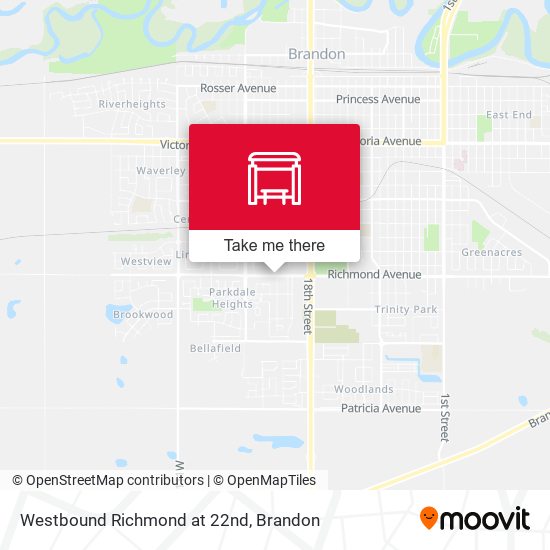 Westbound Richmond at 22nd plan
