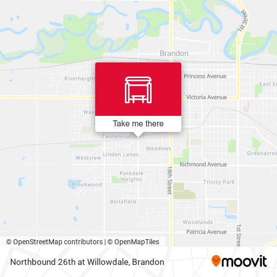Northbound 26th at Willowdale plan