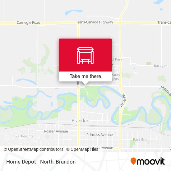 Home Depot - North map