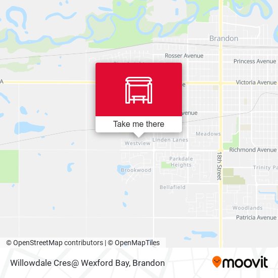 Willowdale Cres@ Wexford Bay map