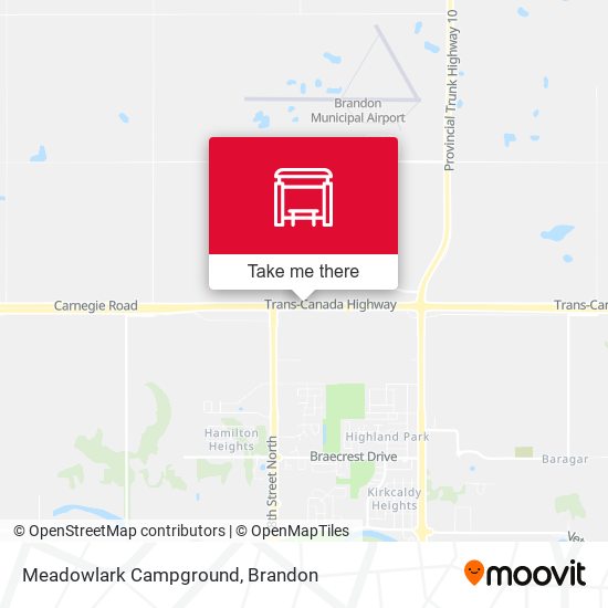 Meadowlark Campground map