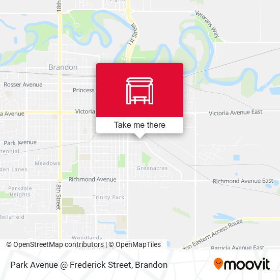 Park Avenue @ Frederick Street map
