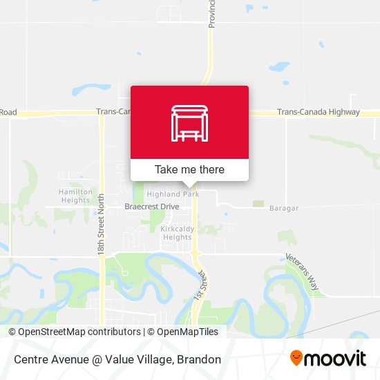 Centre Avenue @ Value Village plan