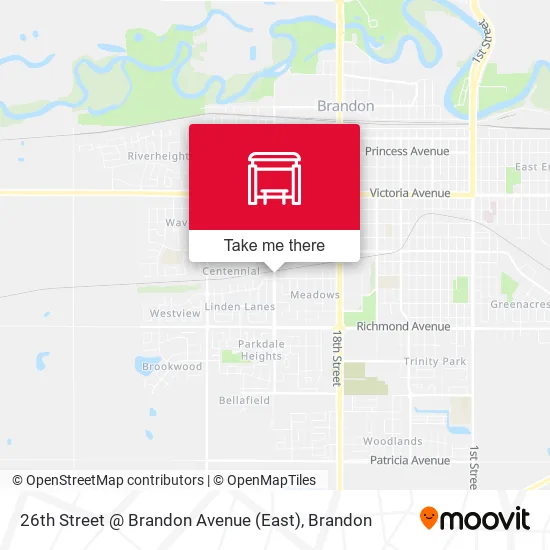 26th Street @ Brandon Avenue (East) map