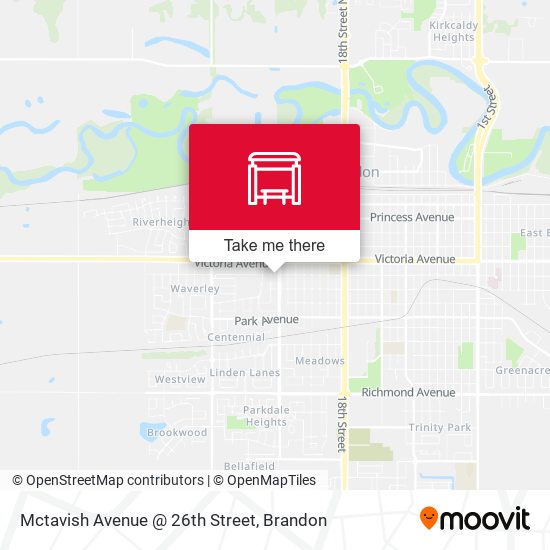 Mctavish Avenue @ 26th Street plan