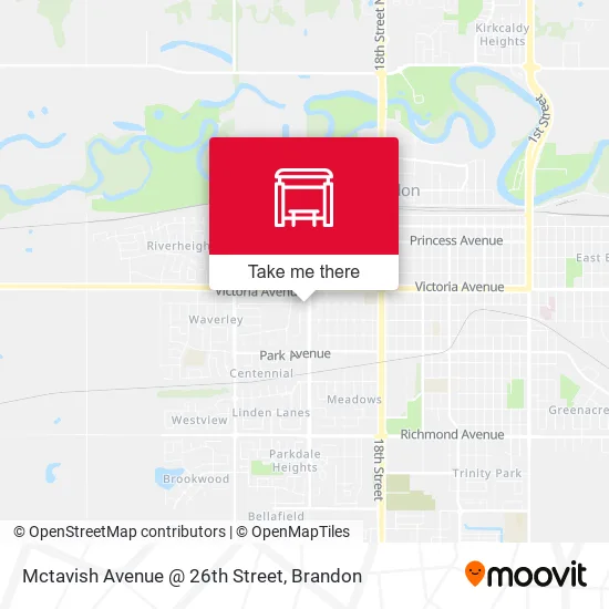 Mctavish Avenue @ 26th Street map