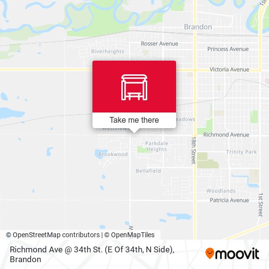 Richmond Ave @ 34th St. (E Of 34th, N Side) map