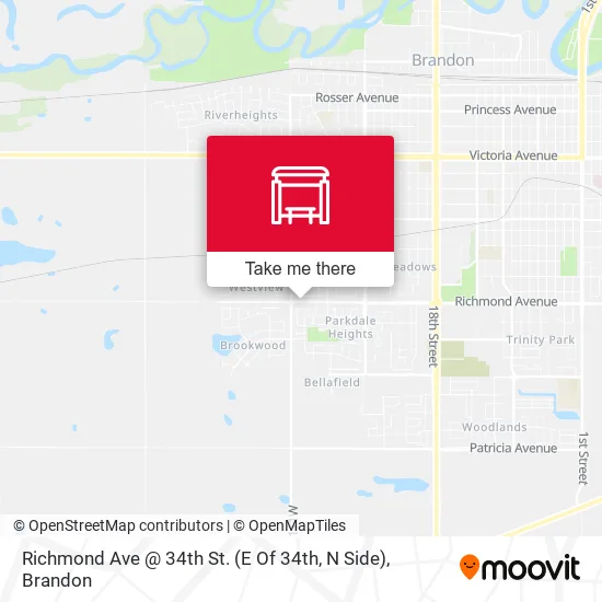 Richmond Ave @ 34th St. (E Of 34th, N Side) map