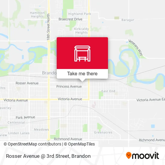 Rosser Avenue @ 3rd Street plan