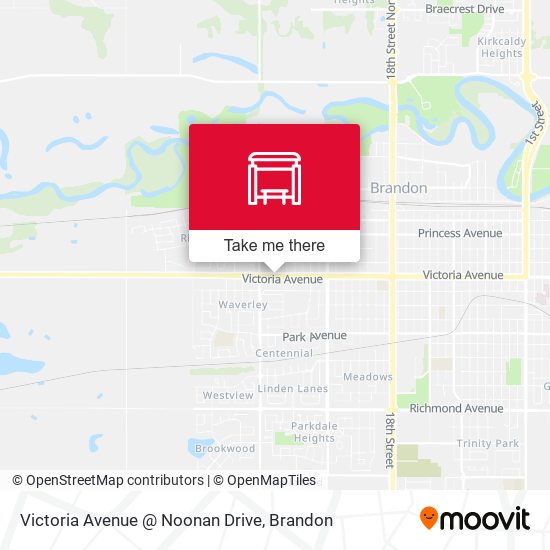 Victoria Avenue @ Noonan Drive map