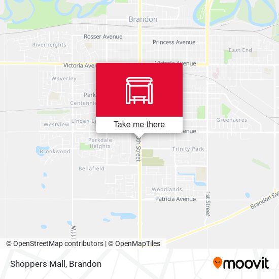 Shoppers Mall map