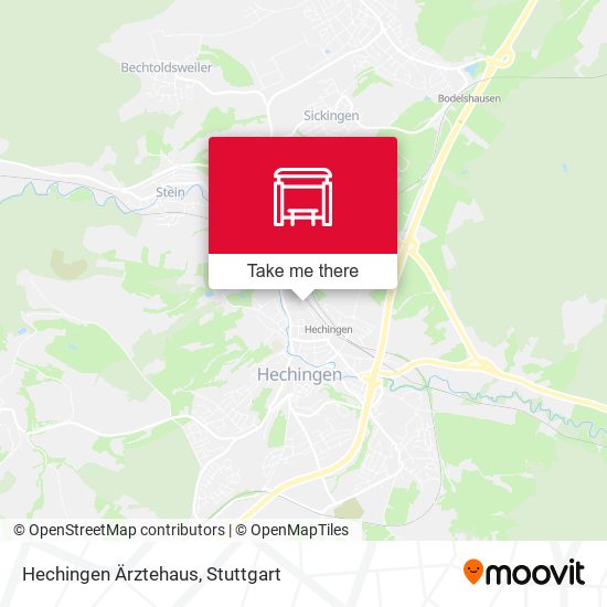 Hechingen Ärztehaus map