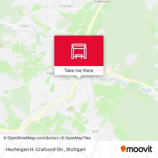 Карта Hechingen H.-Crafoord-Str.