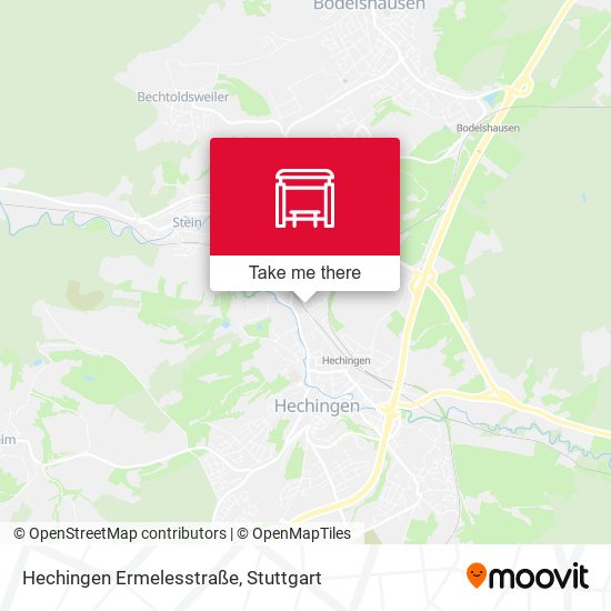 Hechingen Ermelesstraße map