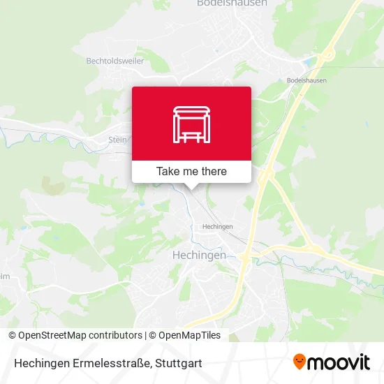 Карта Hechingen Ermelesstraße