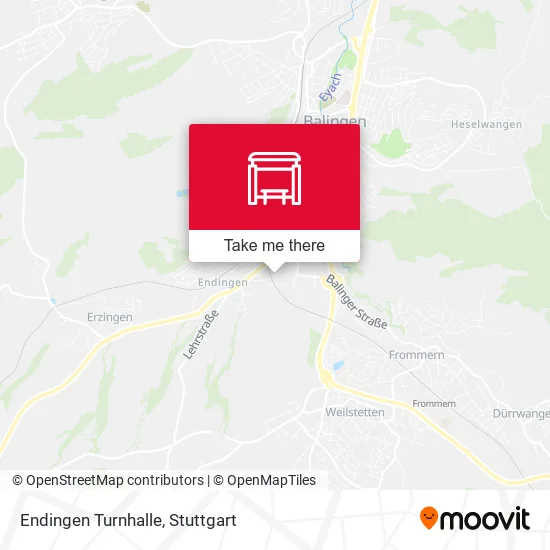 Карта Endingen Turnhalle