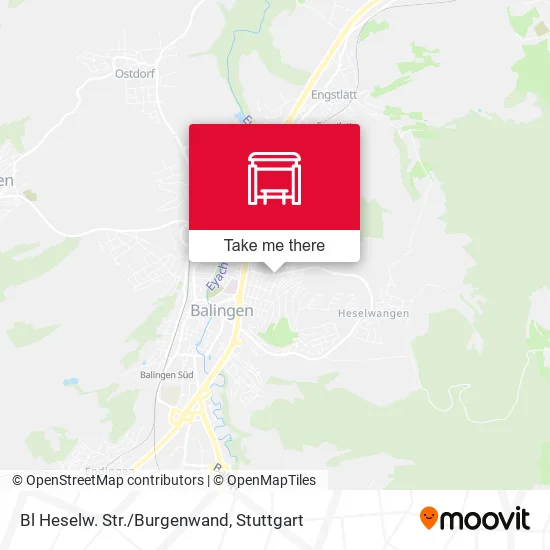 Карта Bl Heselw. Str./Burgenwand