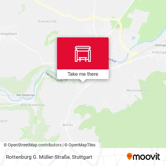 Карта Rottenburg G. Müller-Straße