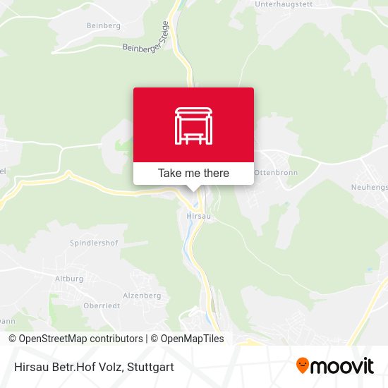 Hirsau Betr.Hof Volz map