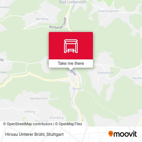 Карта Hirsau Unterer Brühl
