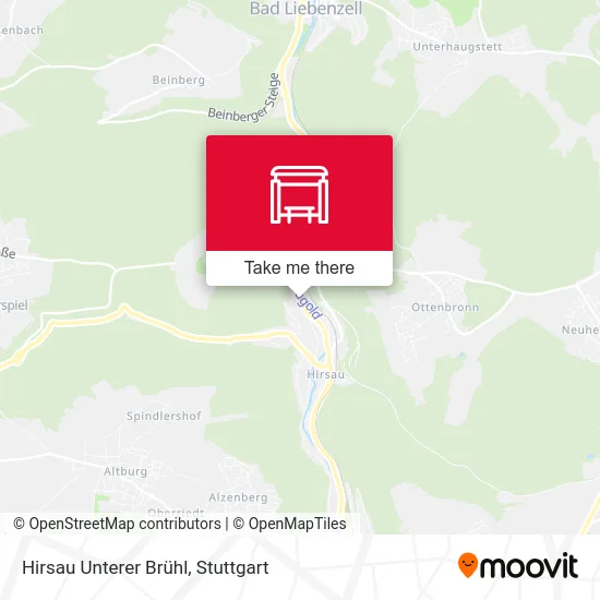 Карта Hirsau Unterer Brühl