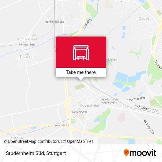 Studernheim Süd map