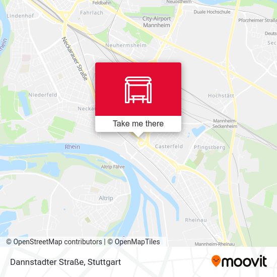Карта Dannstadter Straße
