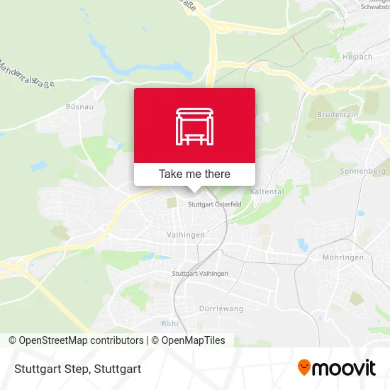 Карта Stuttgart Step