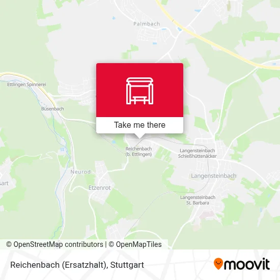 Reichenbach (Ersatzhalt) map