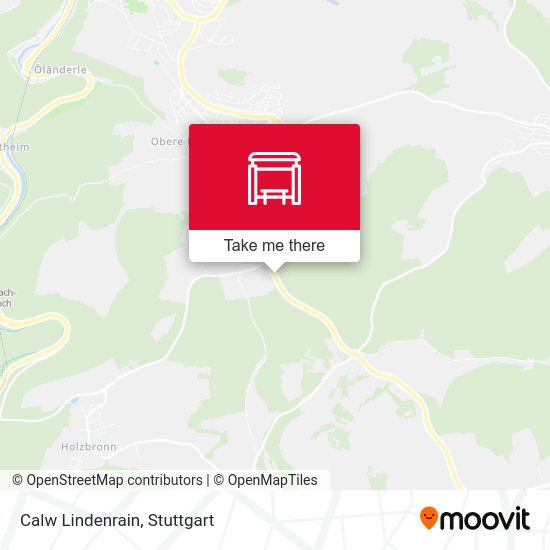 Карта Calw Lindenrain