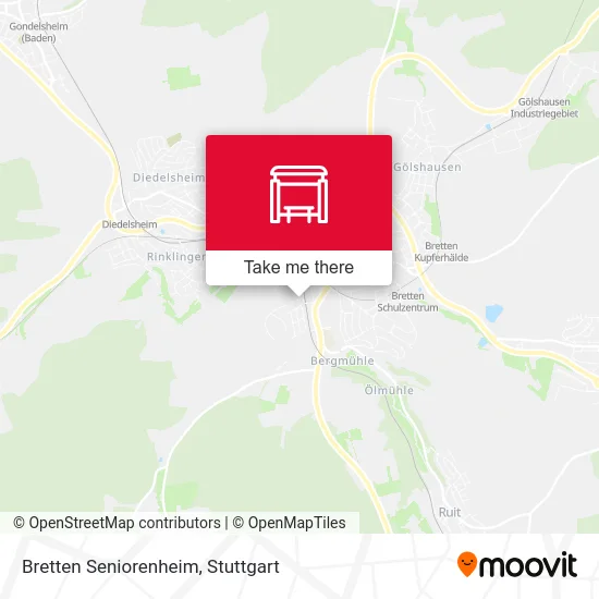 Карта Bretten Seniorenheim