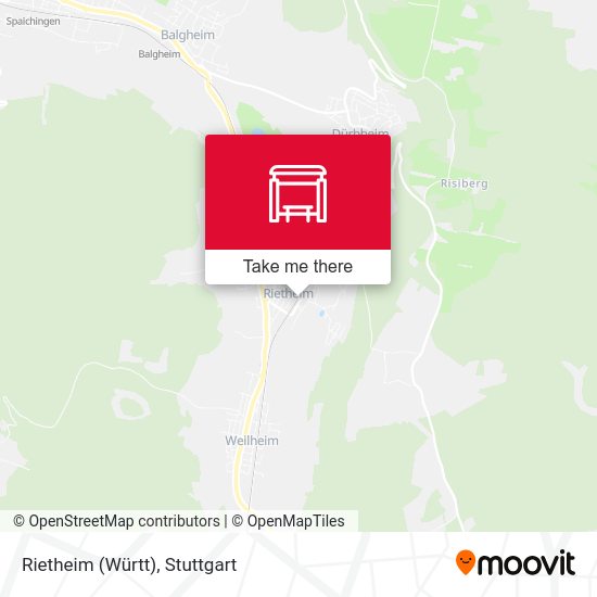 Карта Rietheim (Württ)