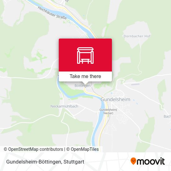 Карта Gundelsheim-Böttingen