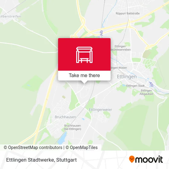 Карта Ettlingen Stadtwerke