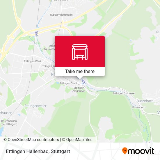 Карта Ettlingen Hallenbad