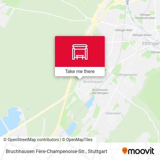 Карта Bruchhausen Fère-Champenoise-Str.