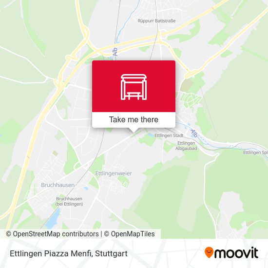 Карта Ettlingen Piazza Menfi